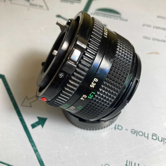 Canon FD (nFD) f35 mm, F2.8-22