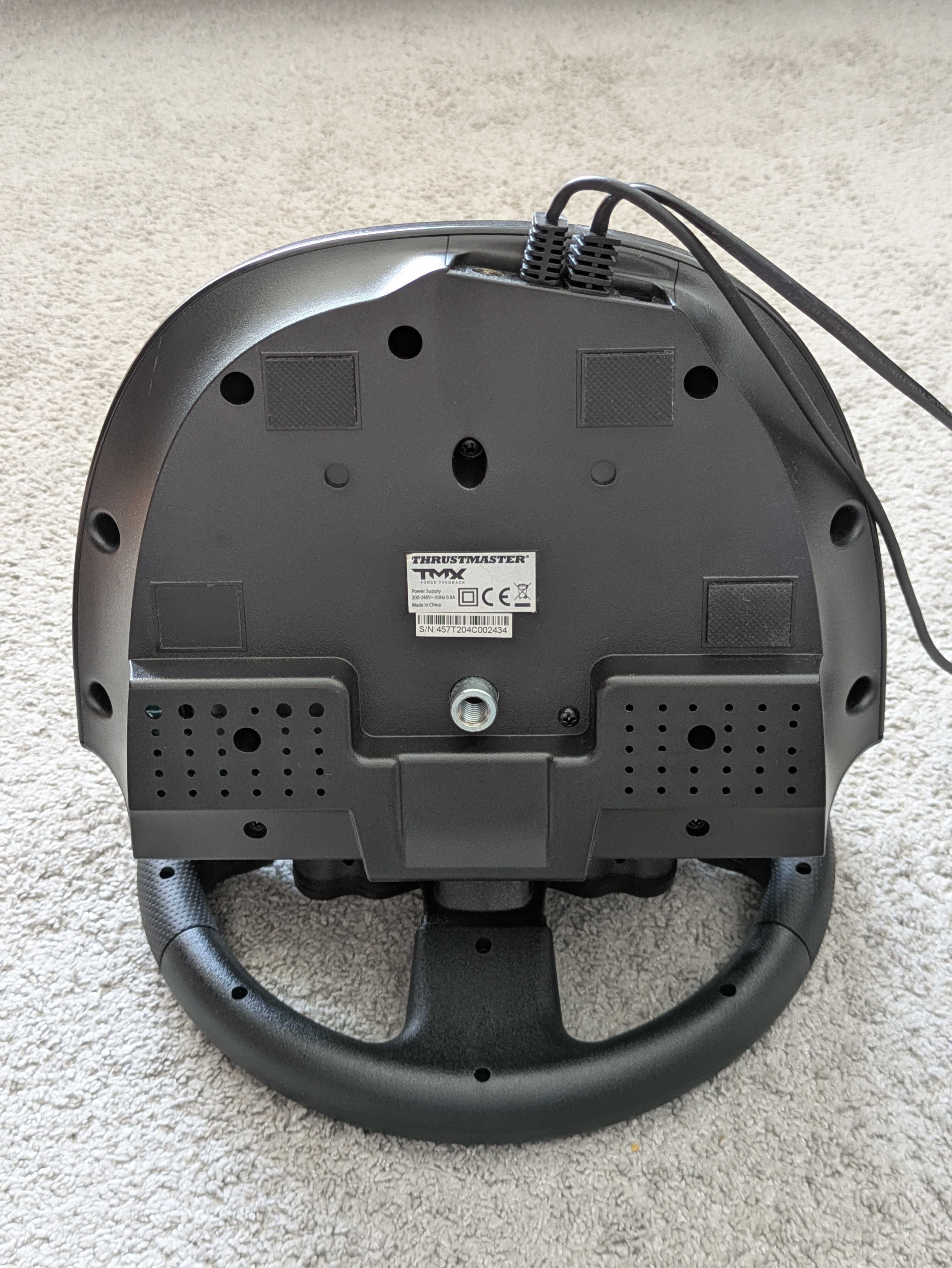 Conjunto Volante e Pedais - Thrustmaster TMX