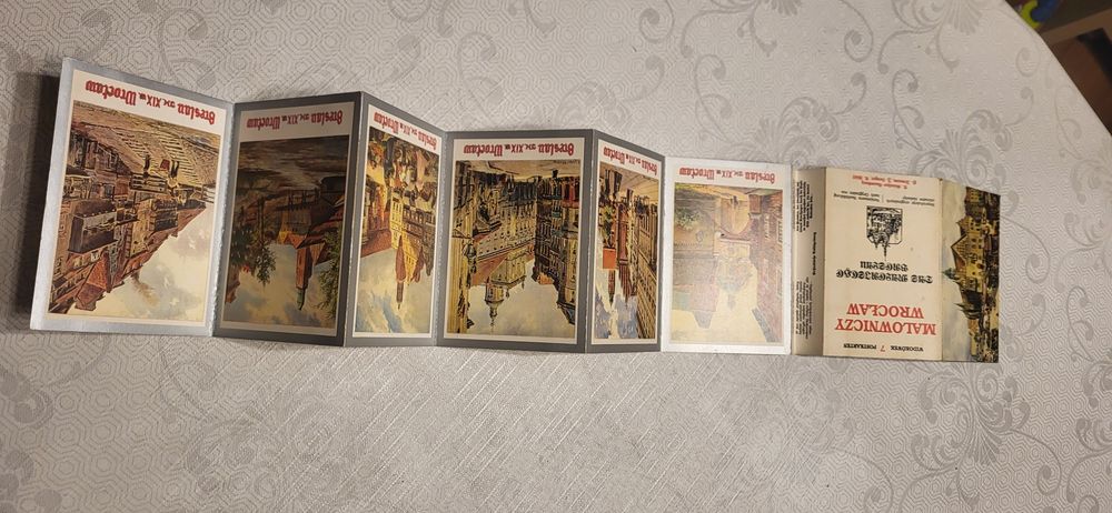 Malowniczy Wrocław 7 widokówek Reprodukcje oryginalnych obrazów malarz