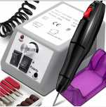 Nowa Frezarka do paznokci + frezy manicure pedicure