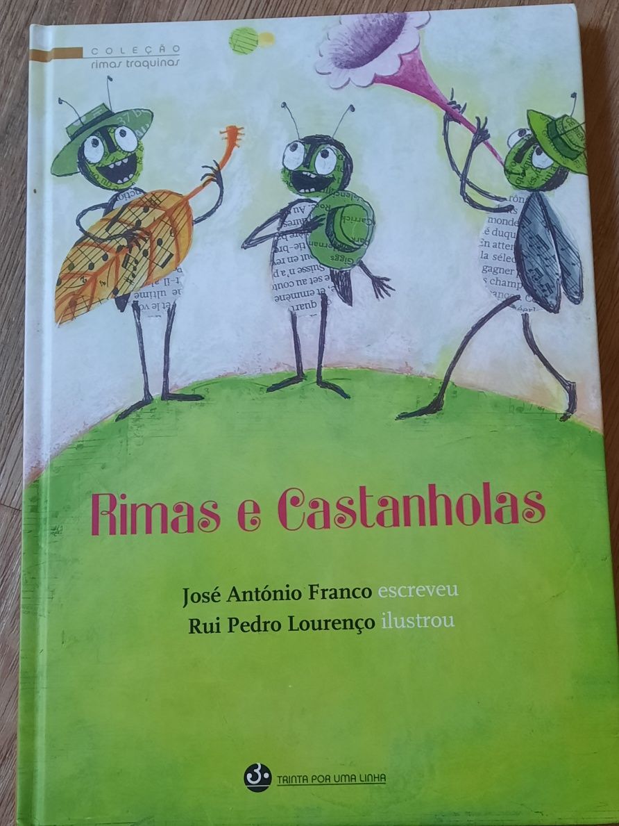 Livro Rimas e castanholas