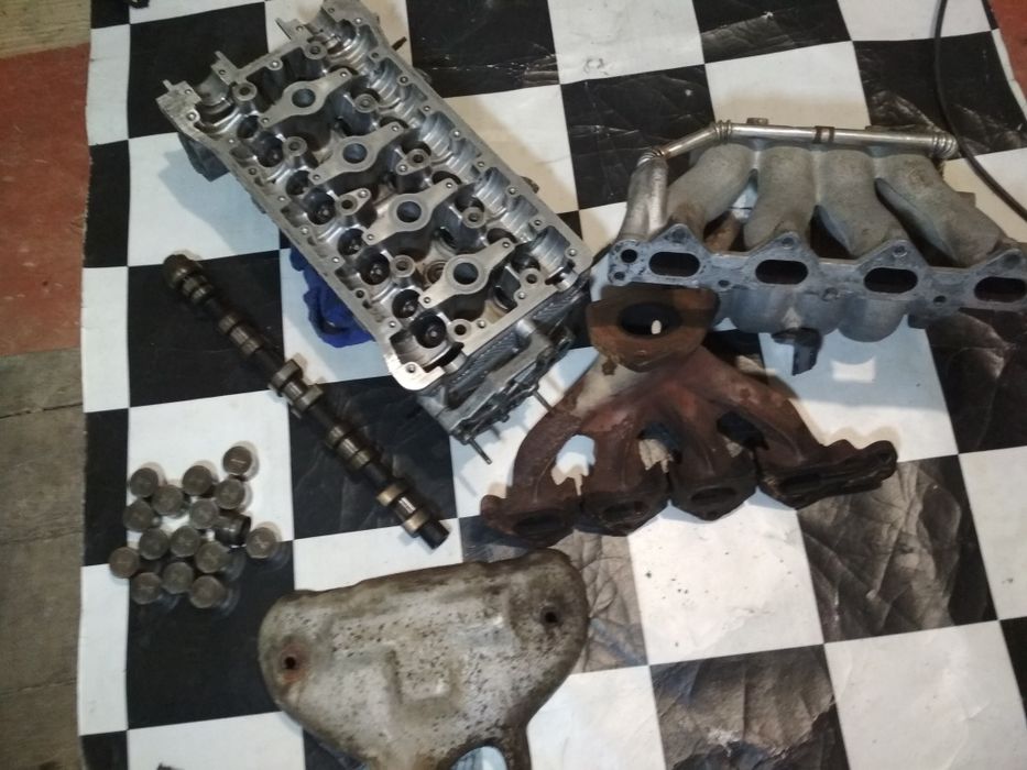 ГБЦ і колектори впуск випуск ланос chevrolet 1.6 lanos daewoo