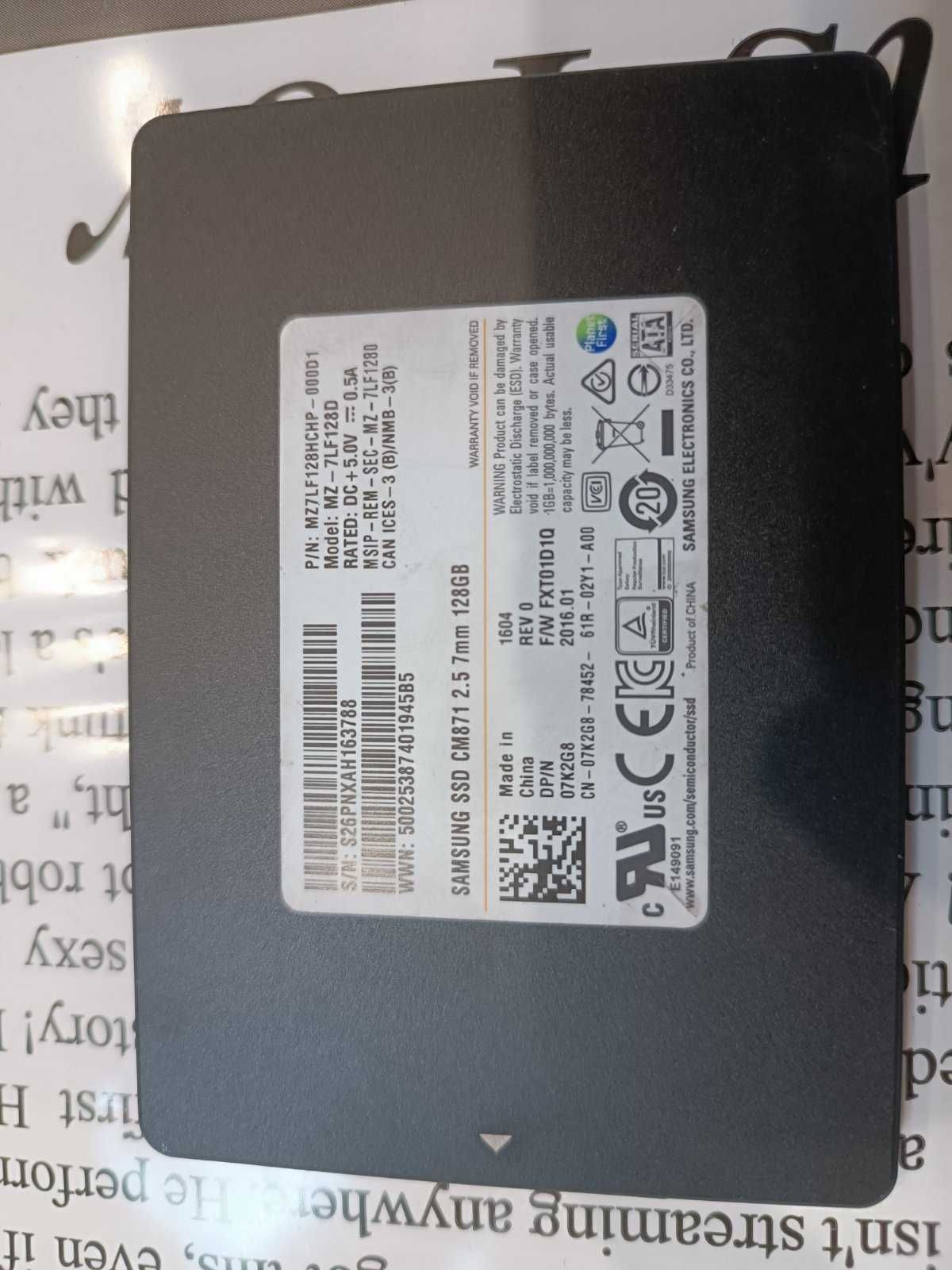 SSD CM871 2,5 7mm  128GB  SAMSUNG