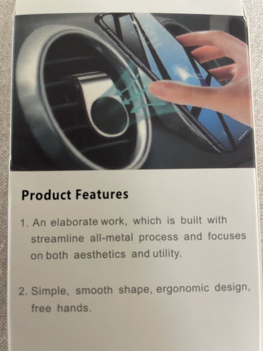 Suporte telemovel magnetico para carro - novo