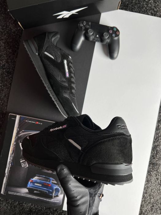 Чоловічі кросівки рібок Reebok Classic New Black [41,42,43,44,45,46]