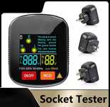 Tester gniazdek Faza/ RCD / Zero / Ground