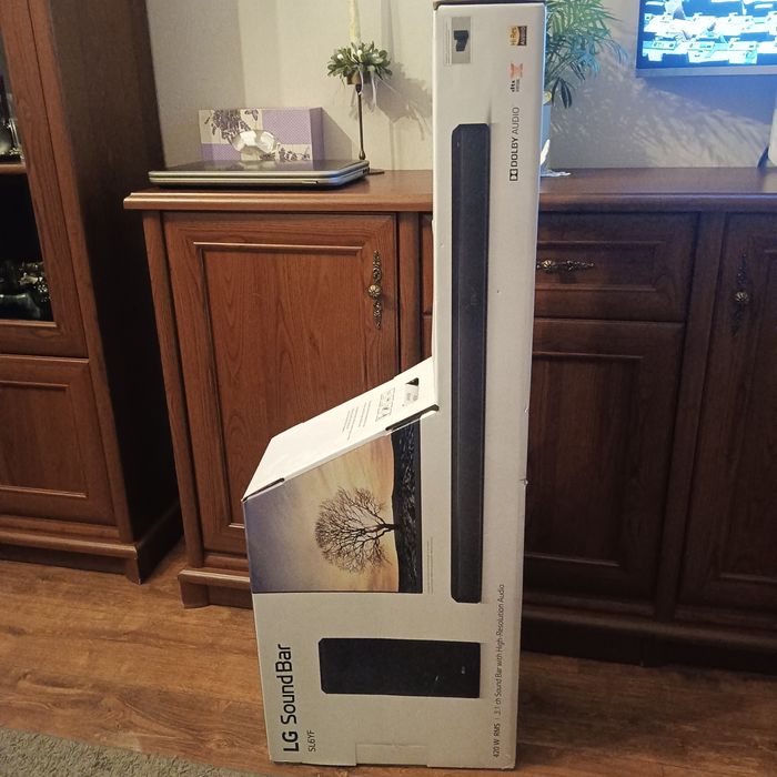 Jak Nowy Soundbar LG Radio FM kolumny głośniki kino domowe