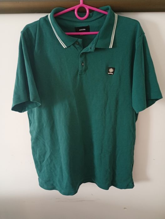 Koszulka męska polo zielona xl/xxl
