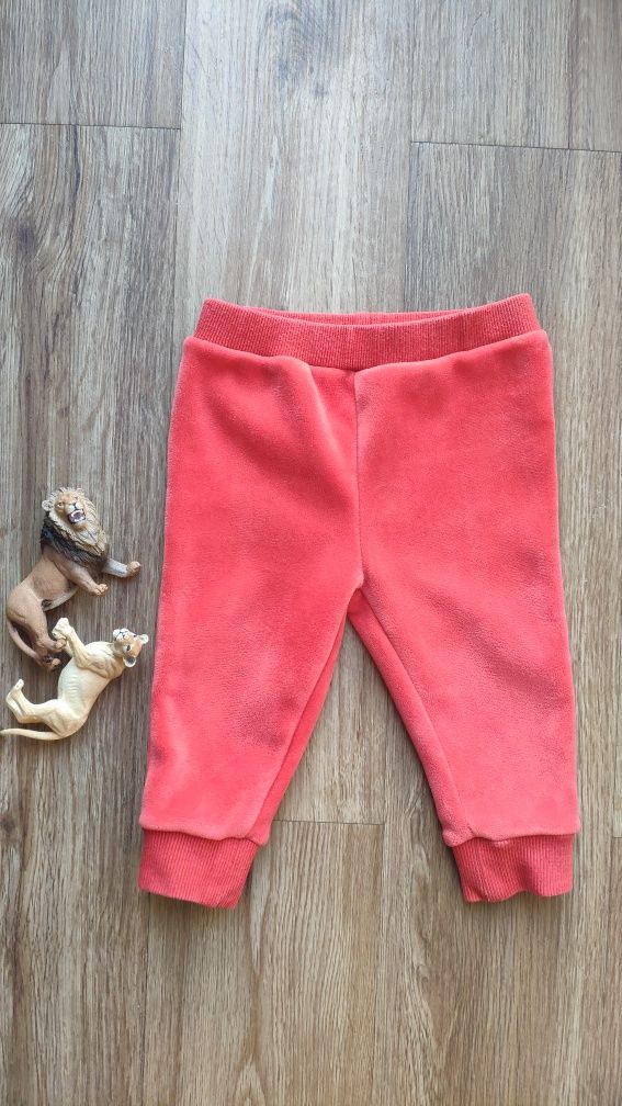 Spodenki malinowe pluszowe Reserved
