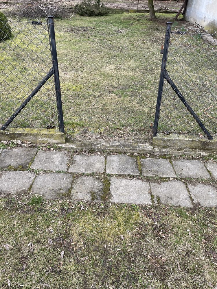 Furtka + slupki z demontazu