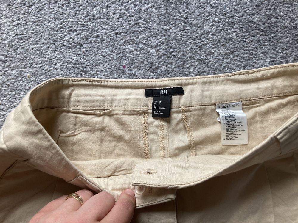 Szorty spodenki H&M r.36 S safari