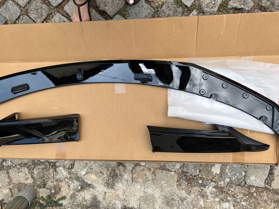 Spoiler lip frontal bmw modelo série 1 f20 f21 pack M