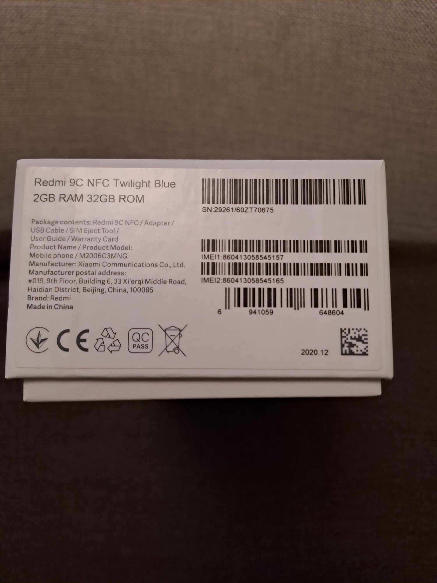 Redmi 9C NFC niebieski