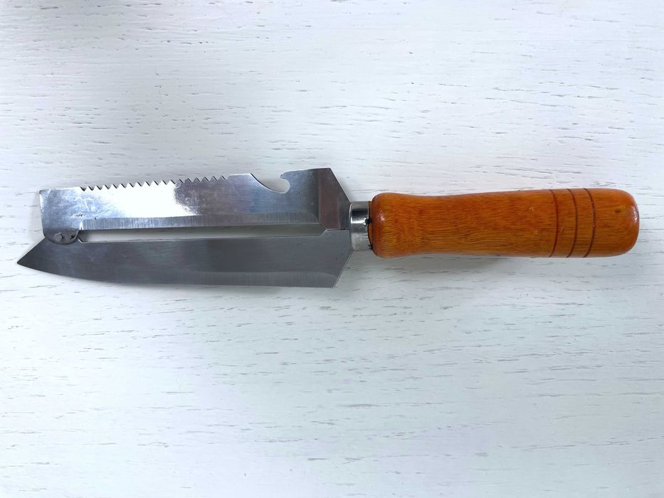 Obieraczka TASAK ze stali, Ostry Nóż do Szatkowania Kapusty 23 cm