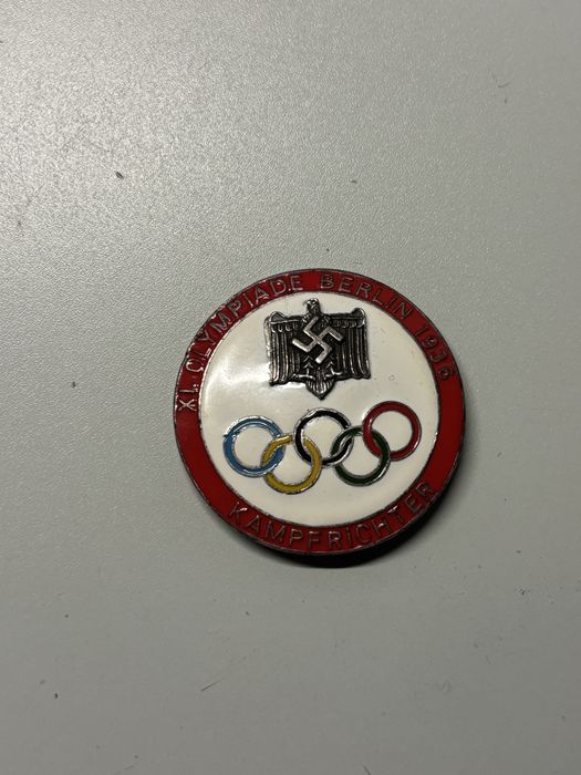 Odznaka z igrzysk olimpijskich w berlinie z 1936