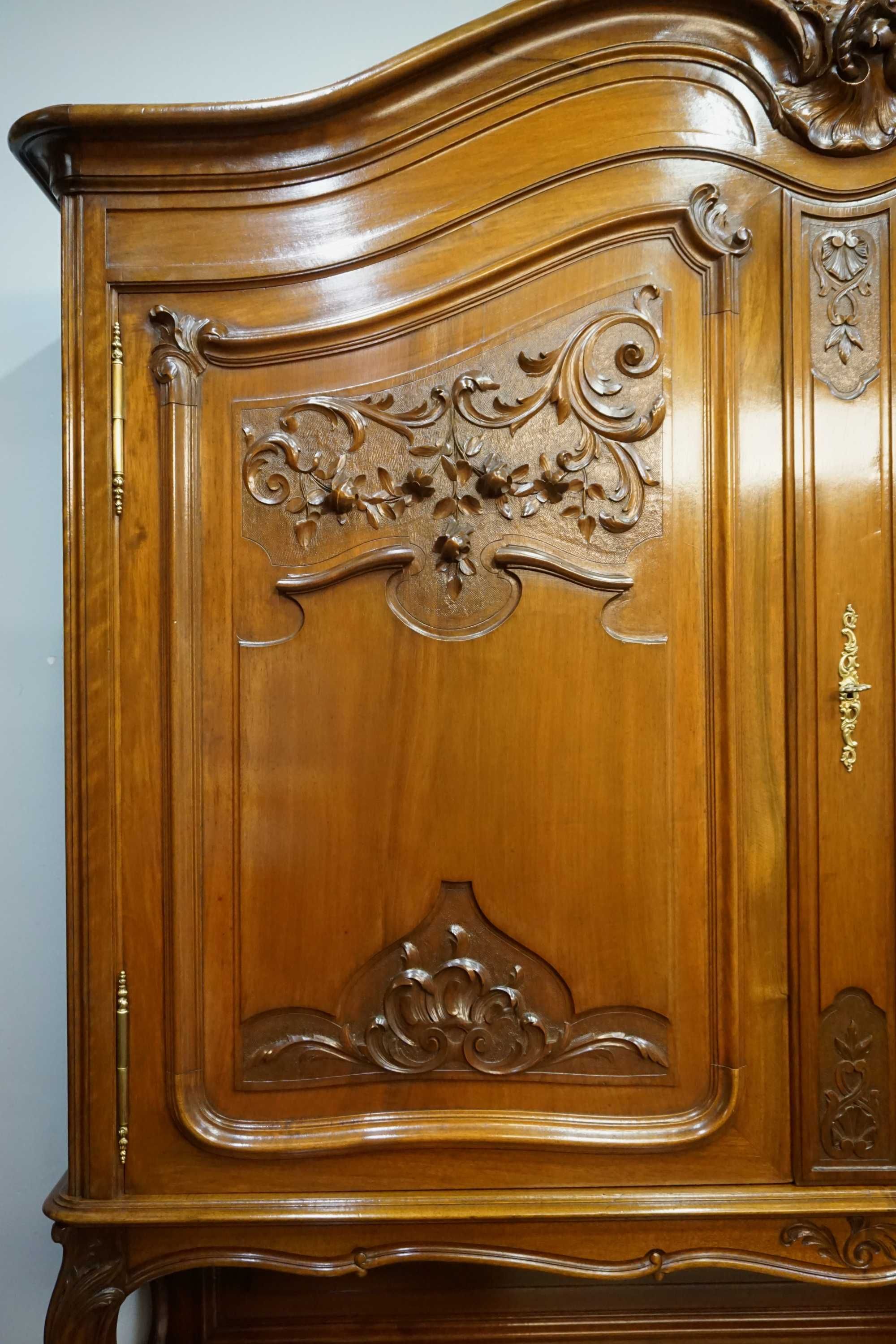 Pałacowy Kredens Ludwik ORZECH WYS 281cm