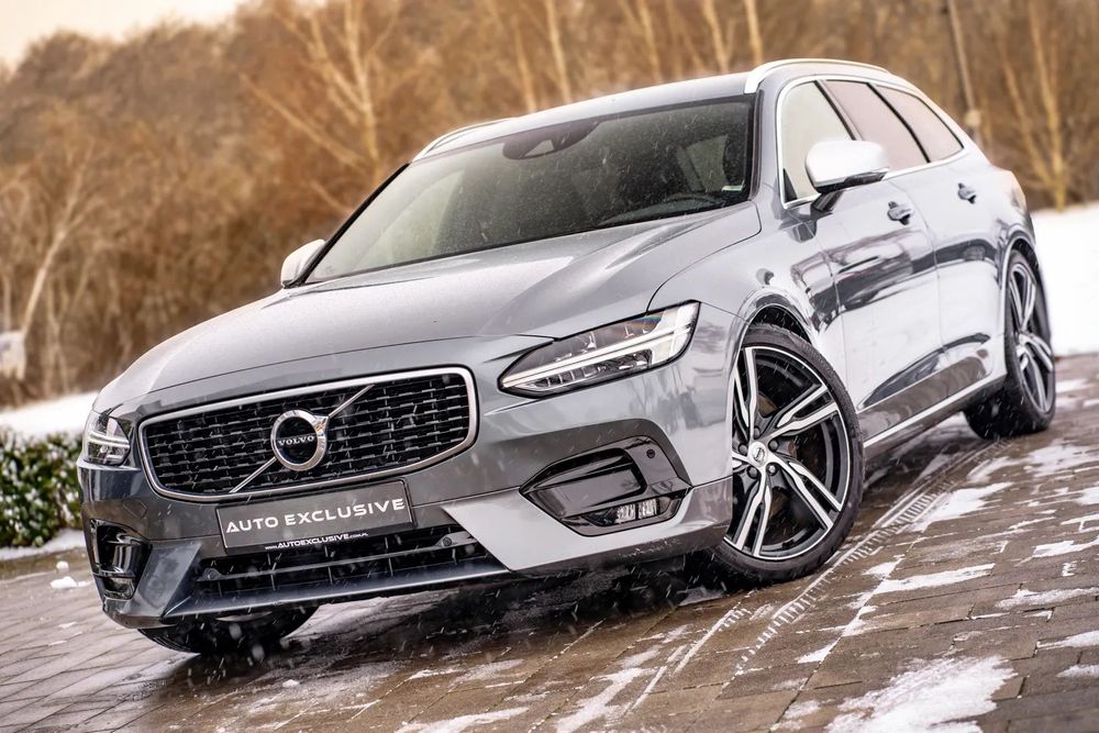Volvo V90 * R DESIGN * D5 AWD 235KM * Salon Polska * Full LED * Radar * Asysta *