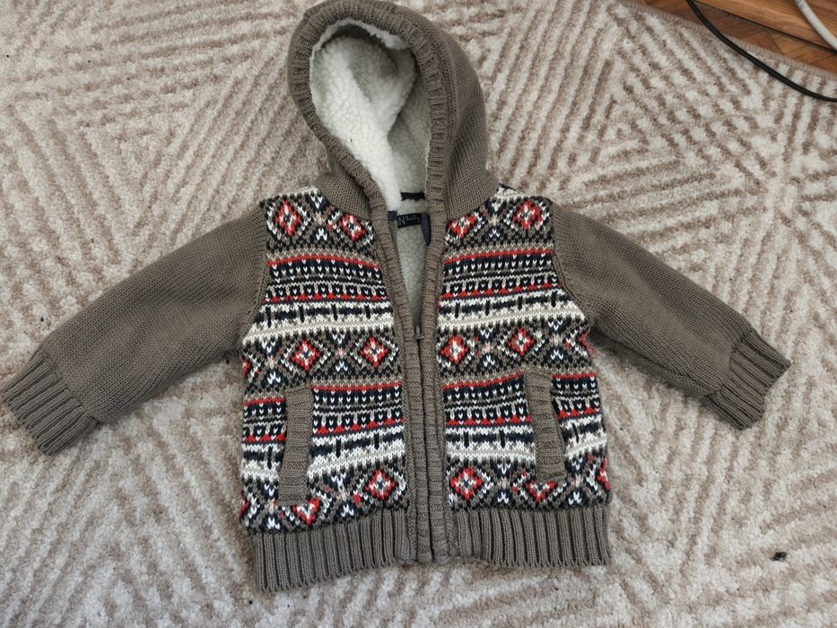 Нова дитяча тепла кофта на 6 міс