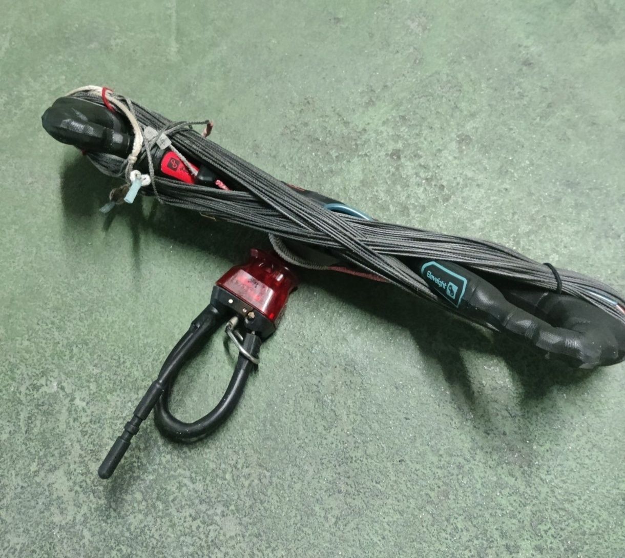 Barra kitesurf Eleveight CS+ com saco e leash