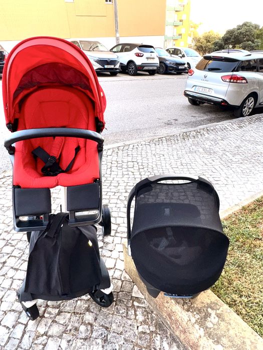 Vendo carrinho stoke com ovinho cybex junto