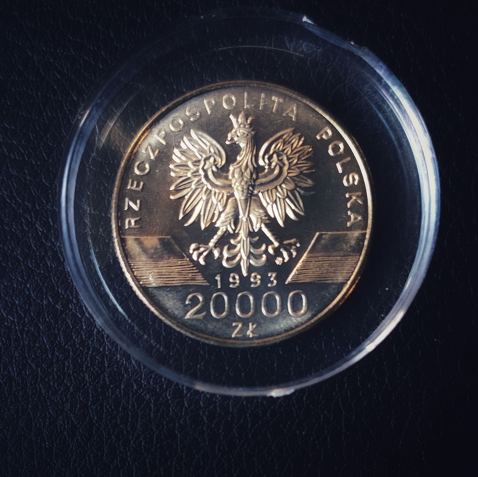 20000 zł - Jaskółki z 1993 roku - Polska - moneta okolicznościowa