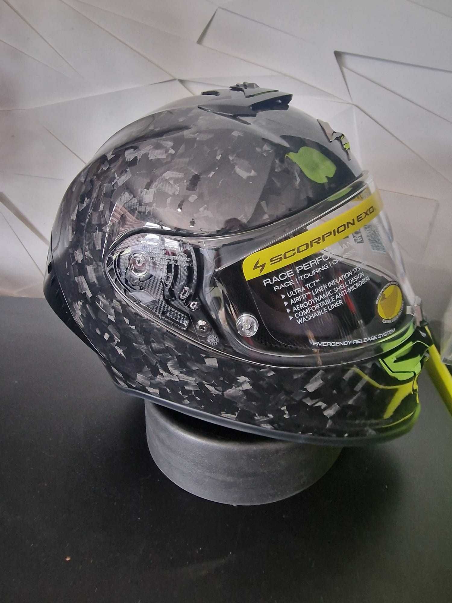 KASK SCORPION Exo-R1 Evo Carbon Air Onyx Black S,M,L