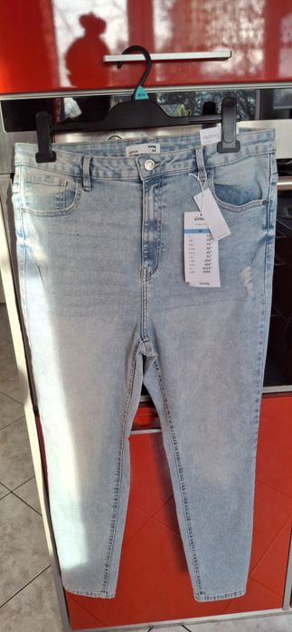 Spodnie damskie jeansowe