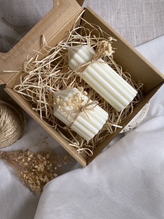 Naturalne świece sojowe | ślub wesele chrzest komunia