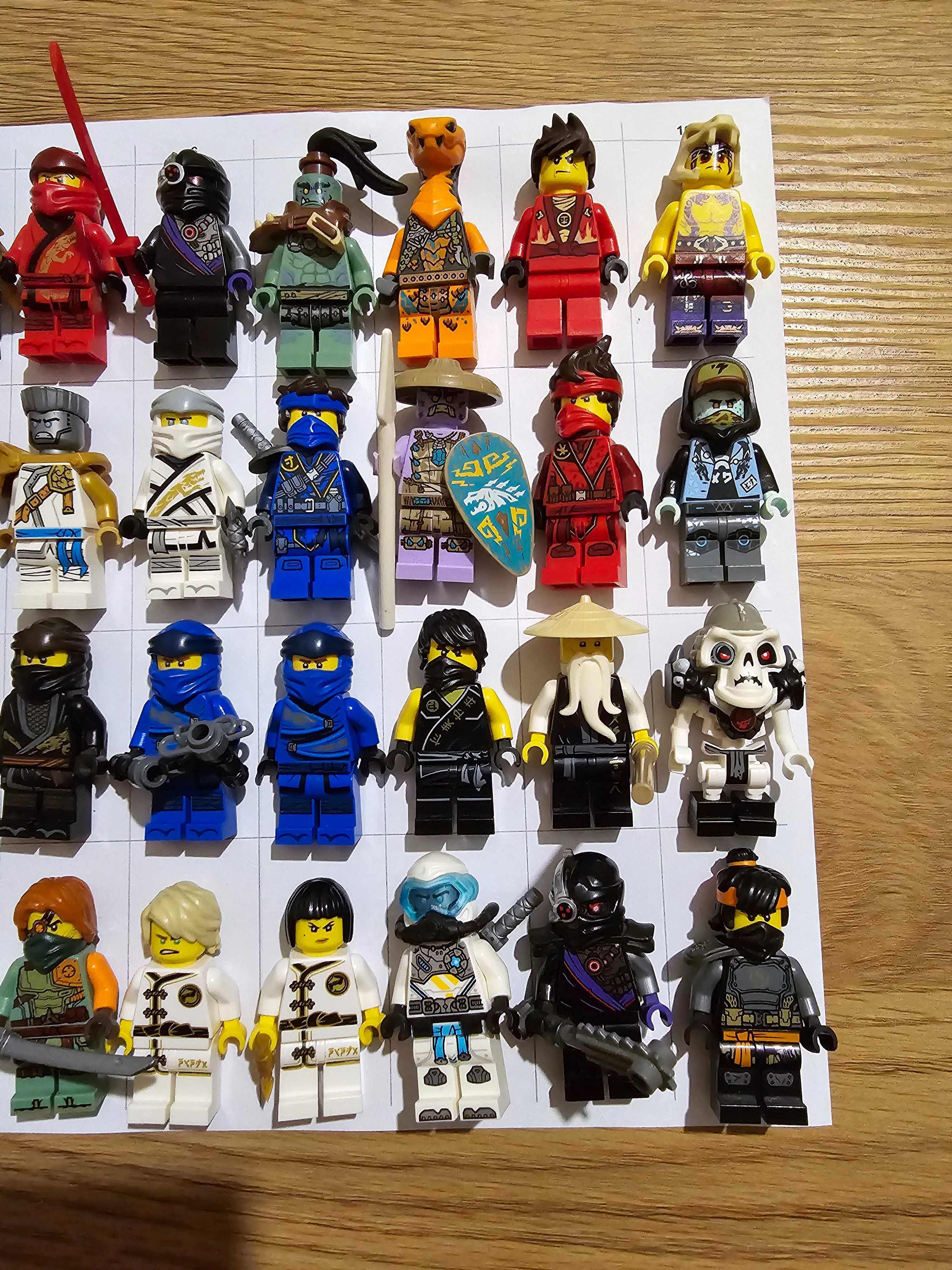 Figurki lego ninjago 40sztuk.