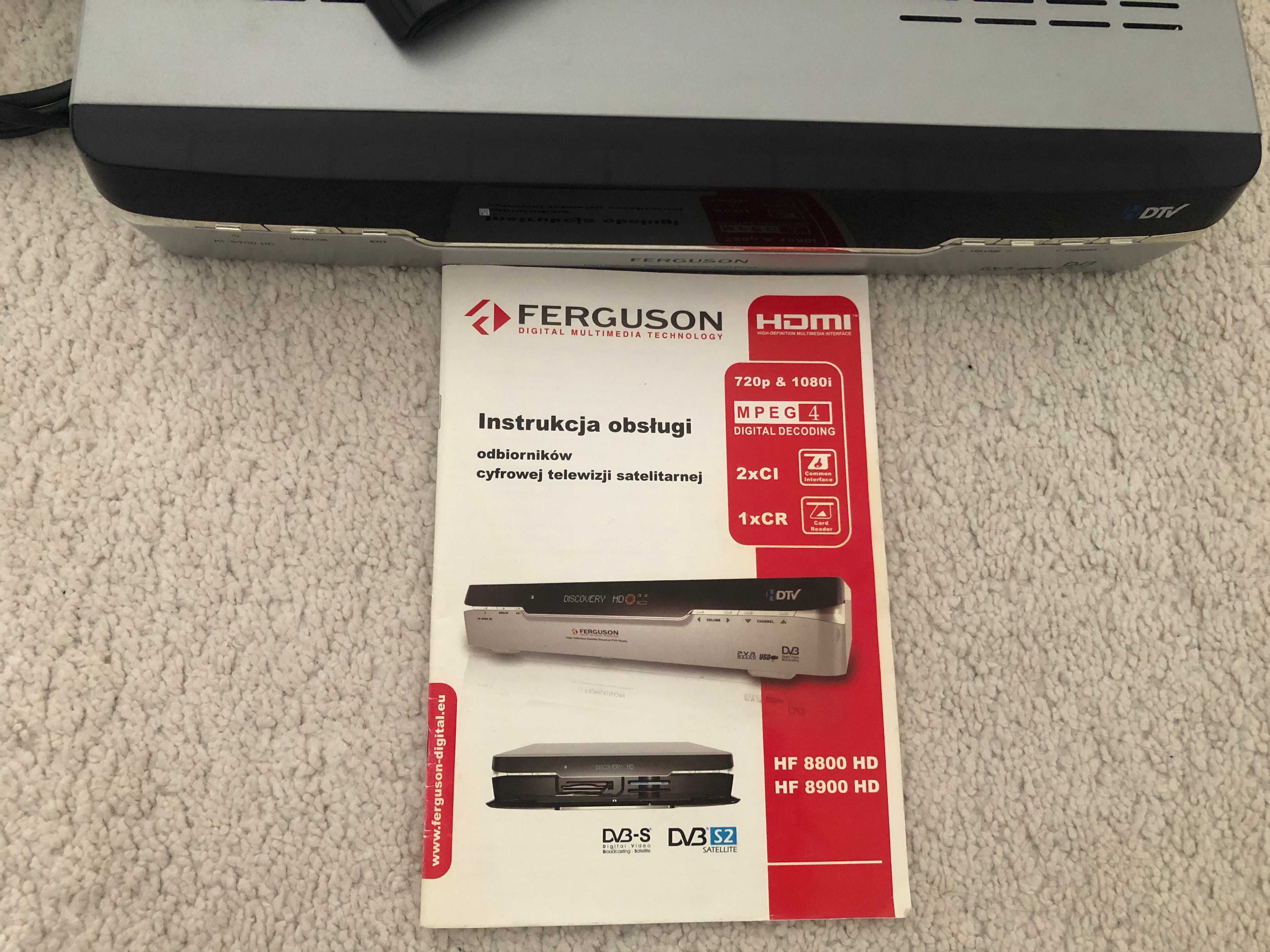 Dekoder satelitarny Ferguson HF-8900 HD