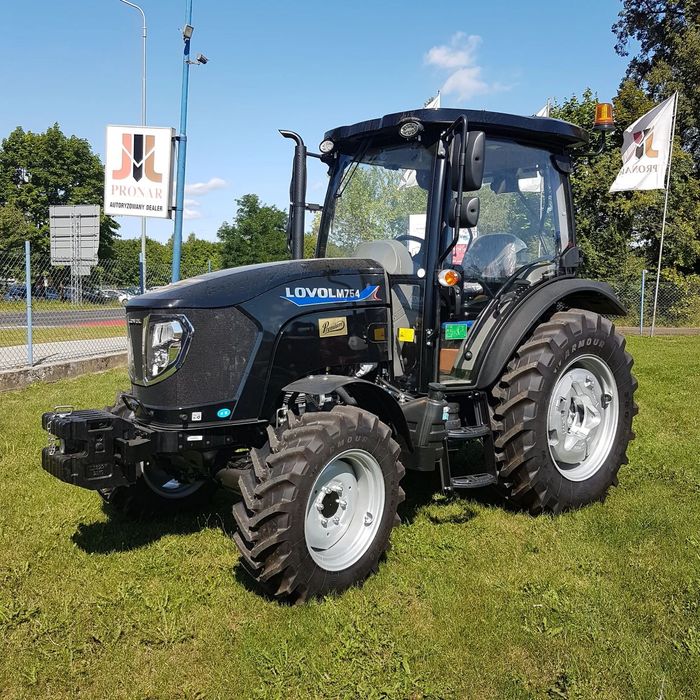 Lovol M754  Ciągnik rolniczy LOVOL M754  85KM, pneumatyka 1 i 2 obwodowa
