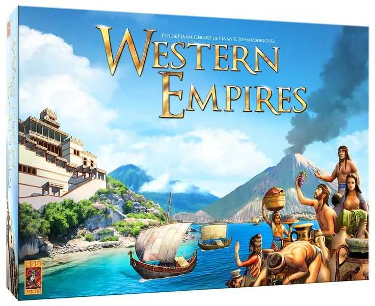[Eng] Настільна гра Західні Імперії (Western Empires): нова, у плівці