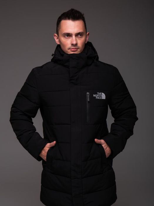 Зимова подовжена парка рефлективний лого