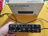 Karta dźwiękowa profesjonalna. Behringer UMC202HD Interfejs audio USB