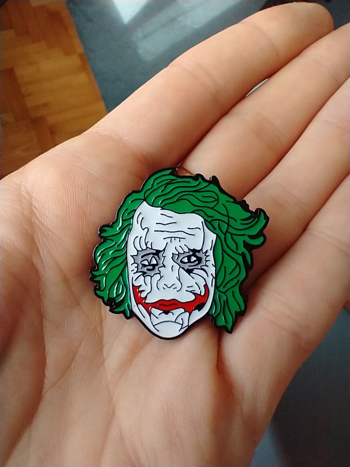 Pins pin przypinka wpinka broszka Joker Batman