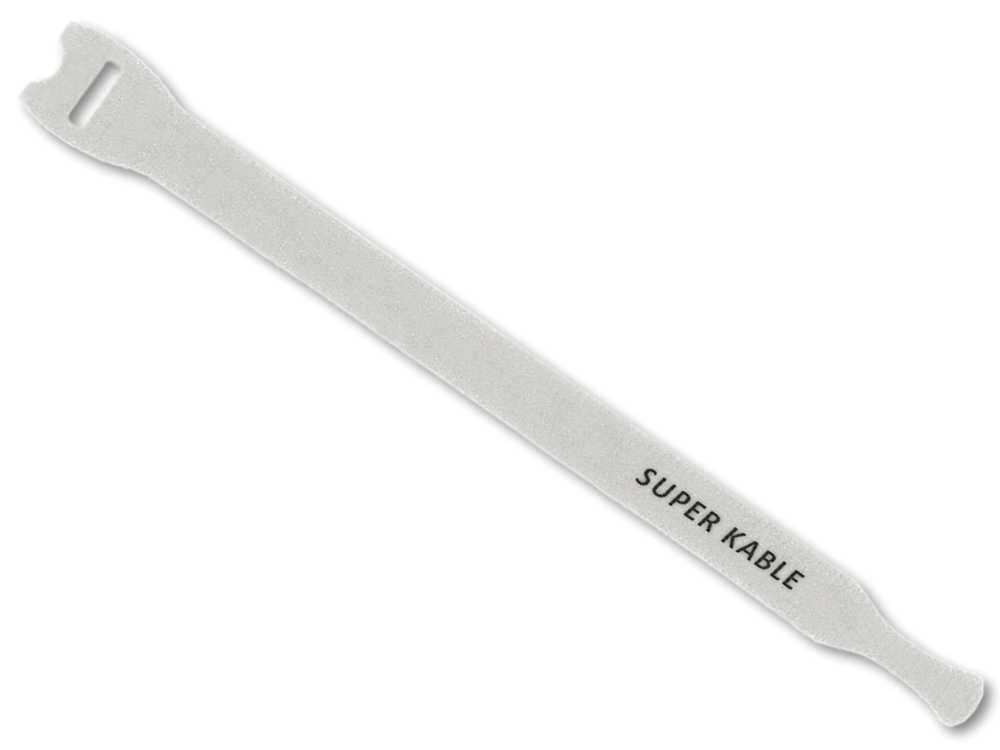 SK PW-14159 - Opaska rzepowa 15cm (biała)- 10szt