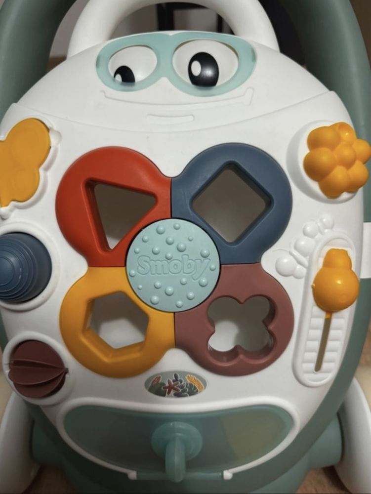 SMOBY Chodzik Pchacz Wózek 3w1