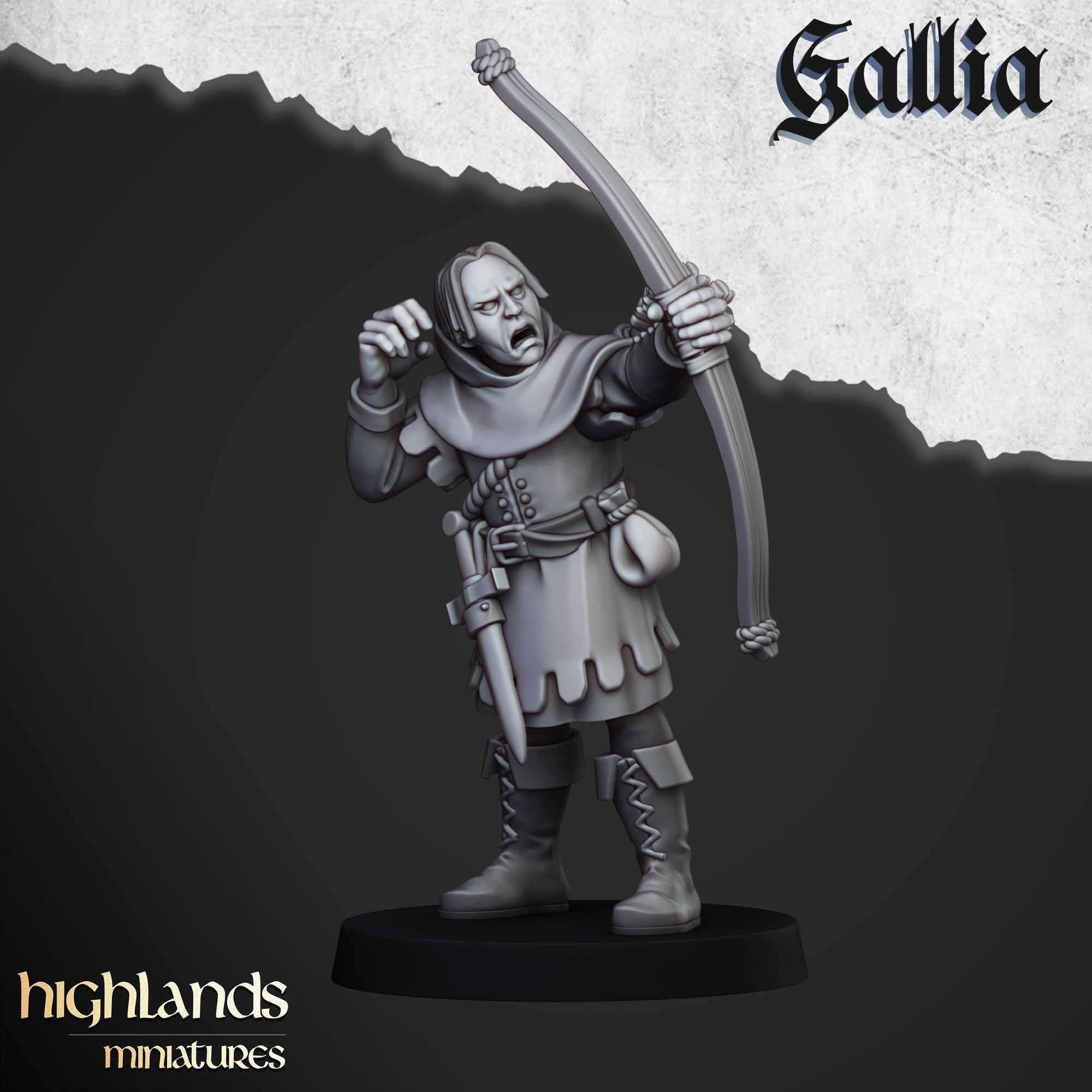 Robin Hood and the Sherwood Archers - ToW AoS WFB Highlands x10