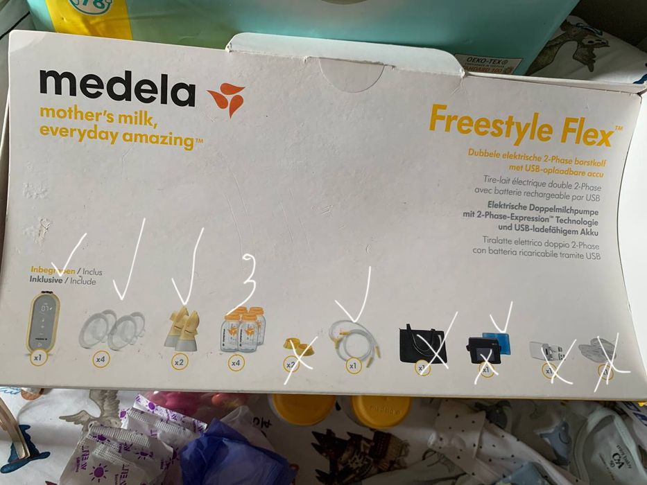 ТЕРМІНОВО! Продам молоковідсмоктувач Medella freestyle Flex!(див,опис)