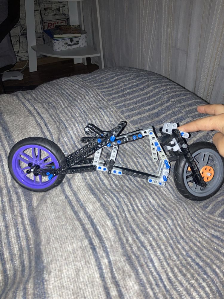 Custom lego motorbike