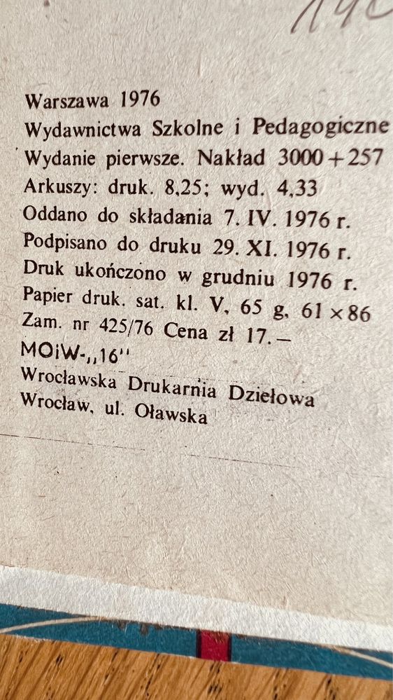 Fizyka kl 7 wsip podręcznik z 1976 r dla dzieci dla dzieci głuchych