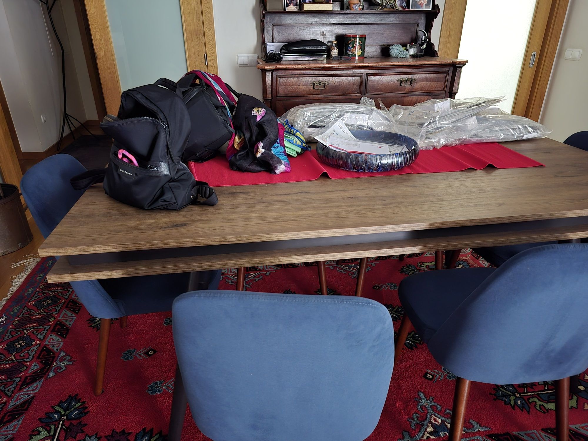 Mesa sala jantar extensível Antarte