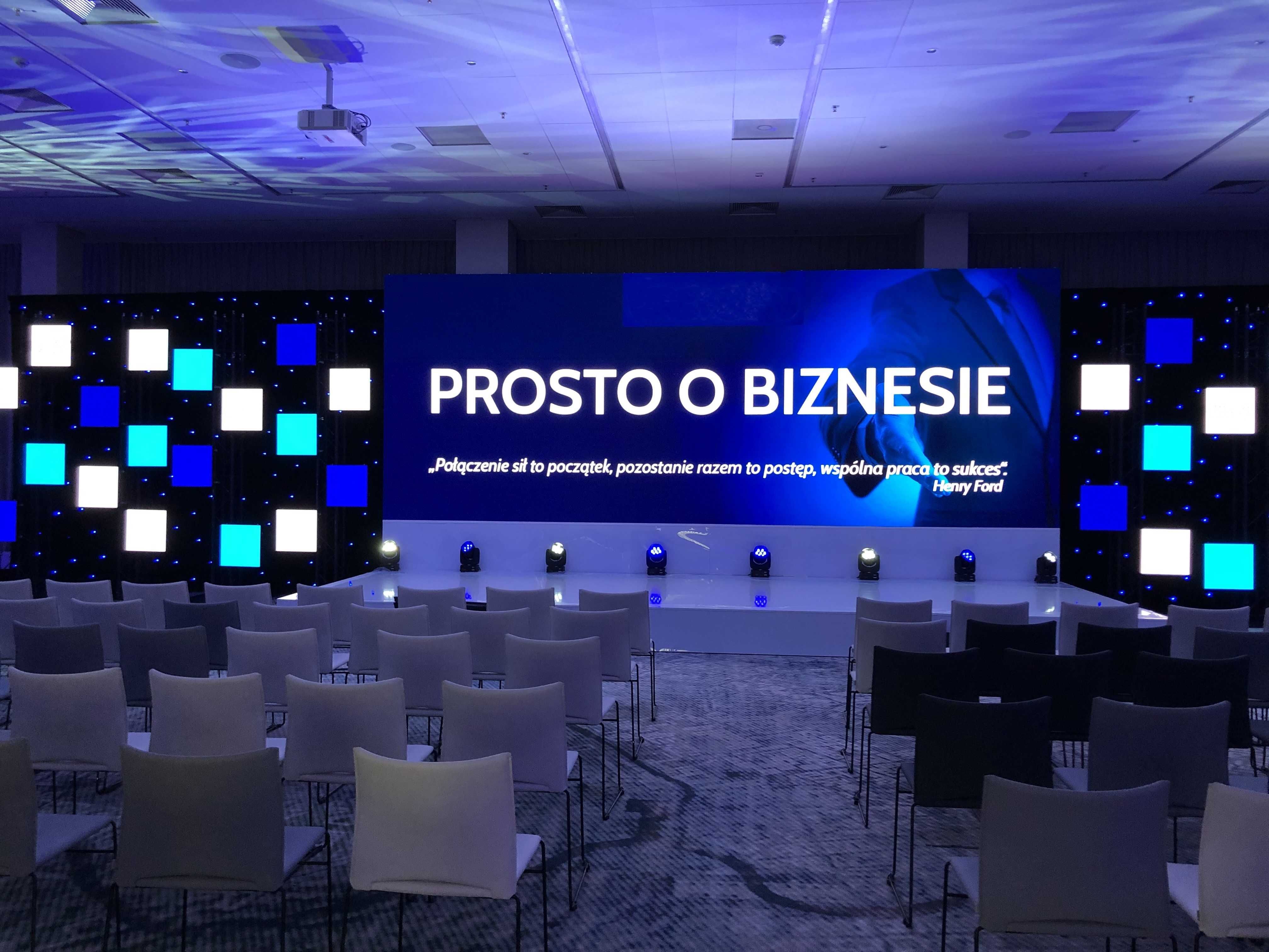 Konferencje/Szkolenia Poznań nagłośnienie, oświetlenie, multimedia