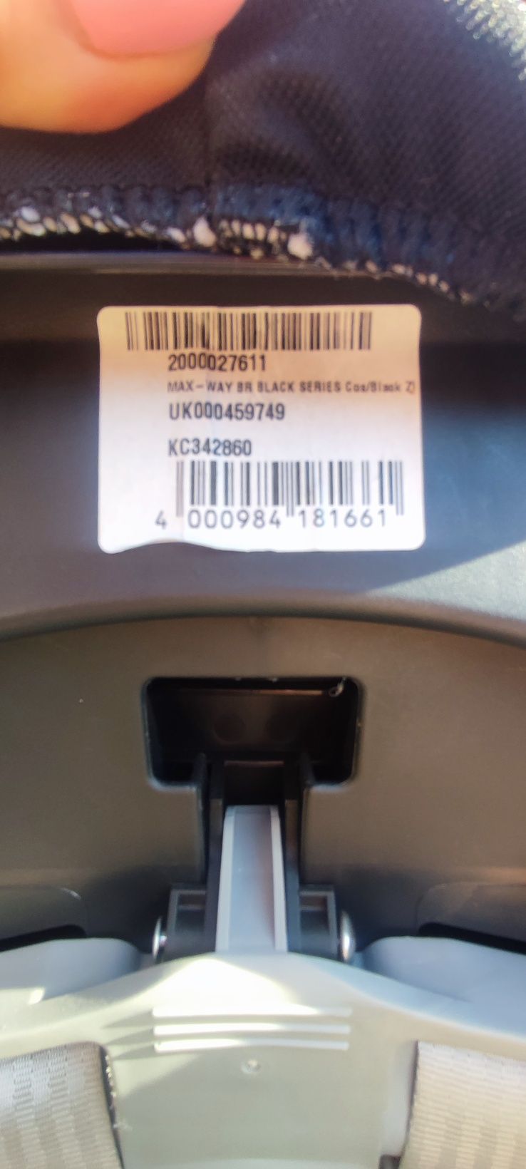 Britax Romer max-way fotelik 9-25 kg tyłem do kierunku jazdy