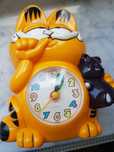 Zegar Garfield z misiem