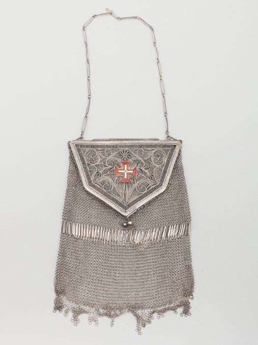 Bolsa de senhora em malha