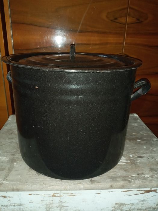 Кастрюля емалірована 4 відерна