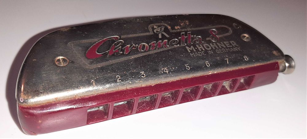 Unikatowa Harmonijka Chrometta 8 M. Hohner - made in Germany