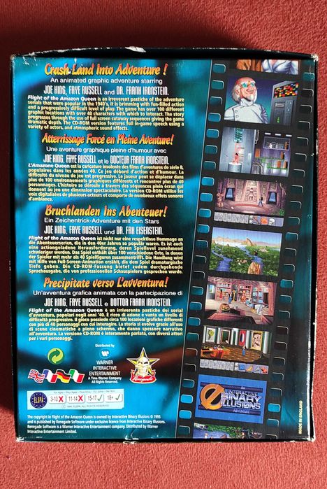 Flight of the Amazon Queen BIG BOX PC