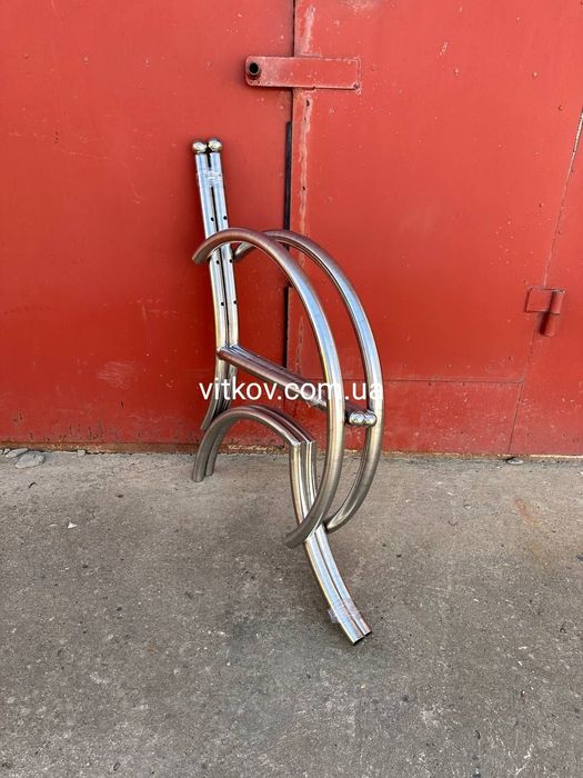 Ковані частини для лавки з нержавійки боковини до лавки